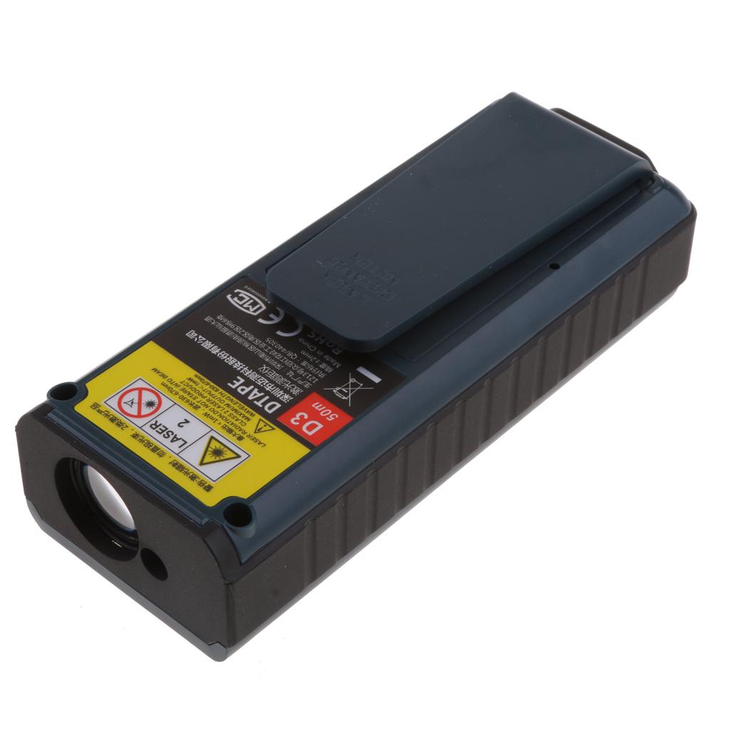 DTAPE Digital Hand-held Laser Distance Meter Range Finder Diastimeter D3 50M