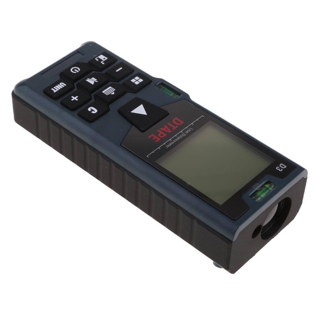 DTAPE Digital Hand-held Laser Distance Meter Range Finder Diastimeter D3 50M