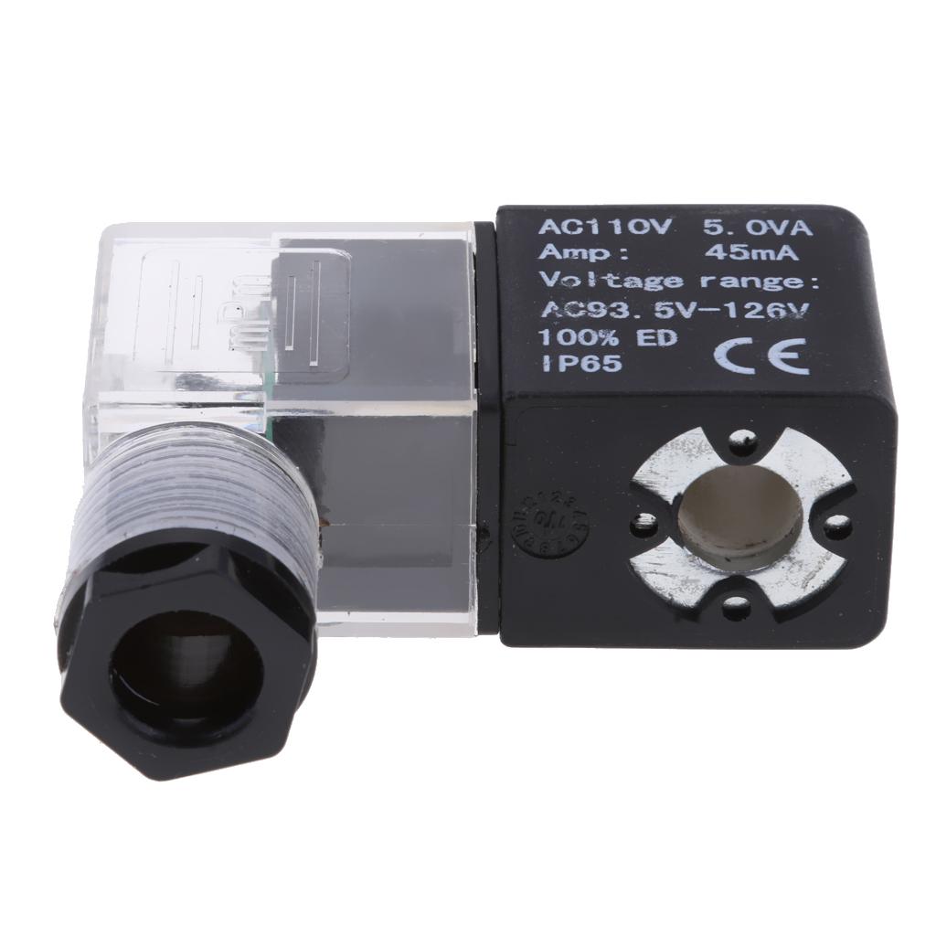 IP65 Electric Solenoid Valve Pneumatic Air 110V AC