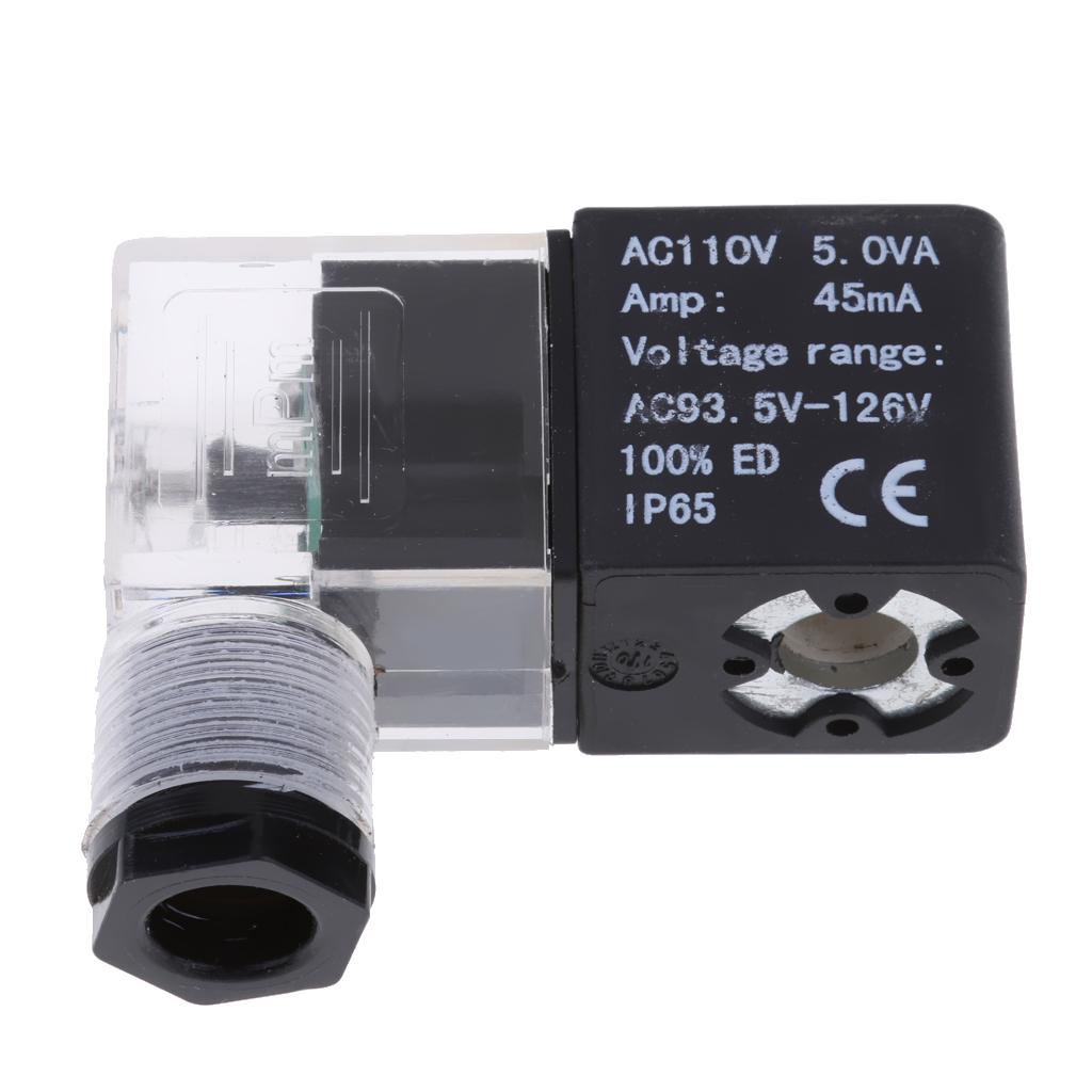 IP65 Electric Solenoid Valve Pneumatic Air 110V AC