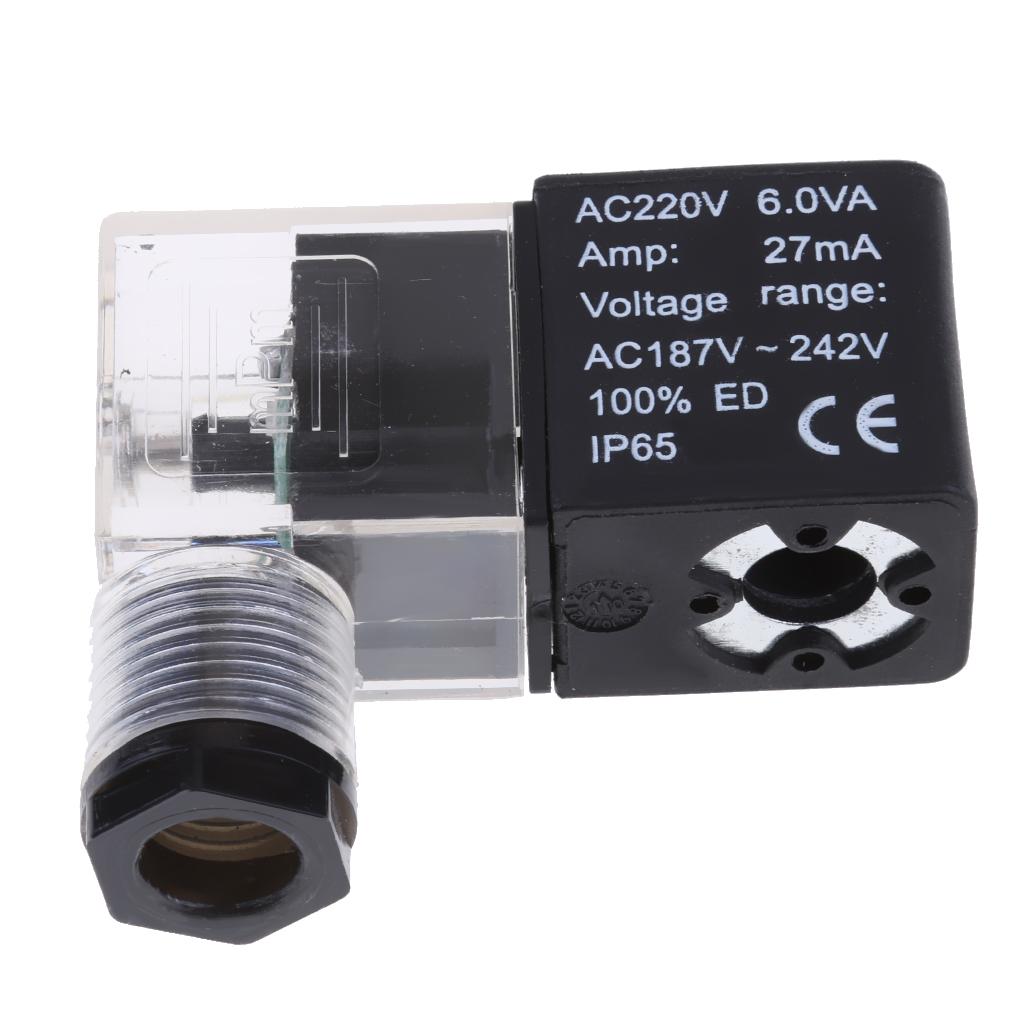 Electric Solenoid Valve Pneumatic Air 110V AC220V