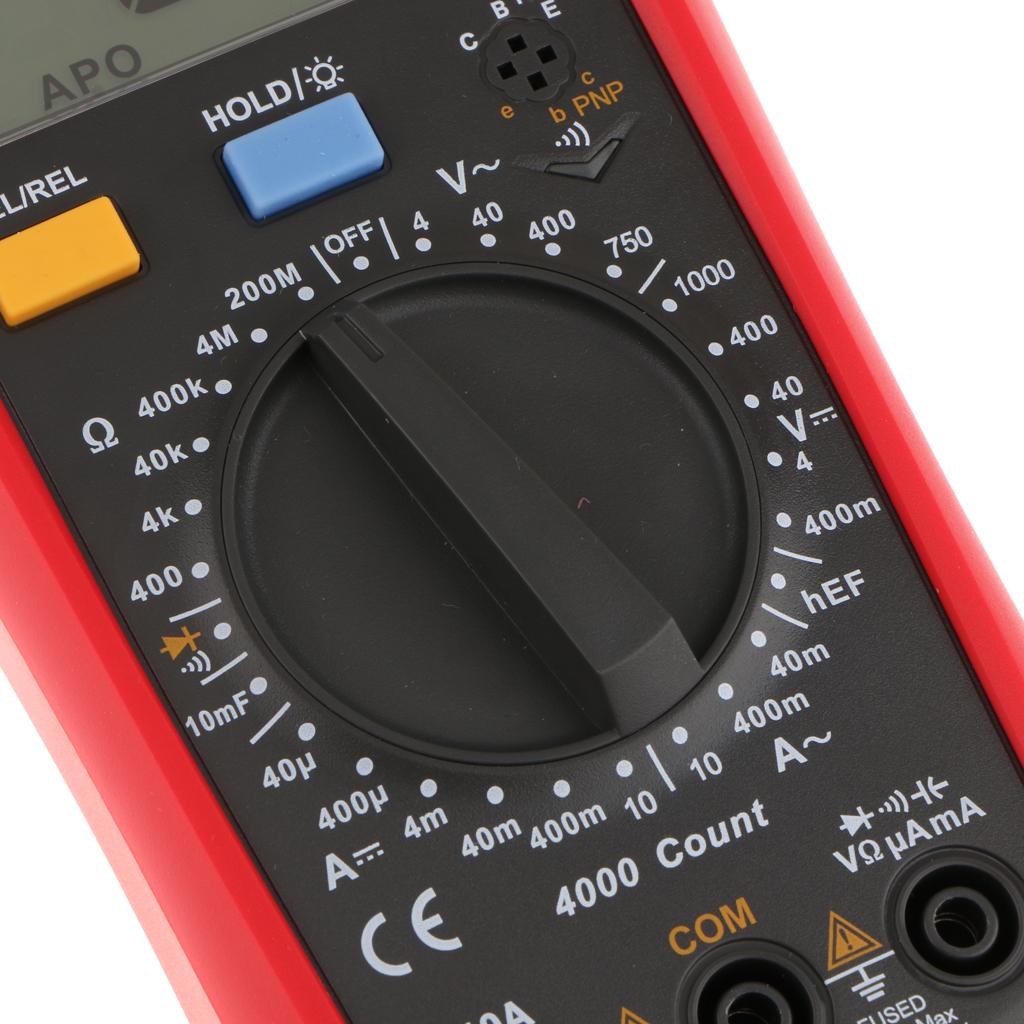 UT39A+ Digital Multimeter AC DC Volt Amp Ohm Diode and Continuity Tester