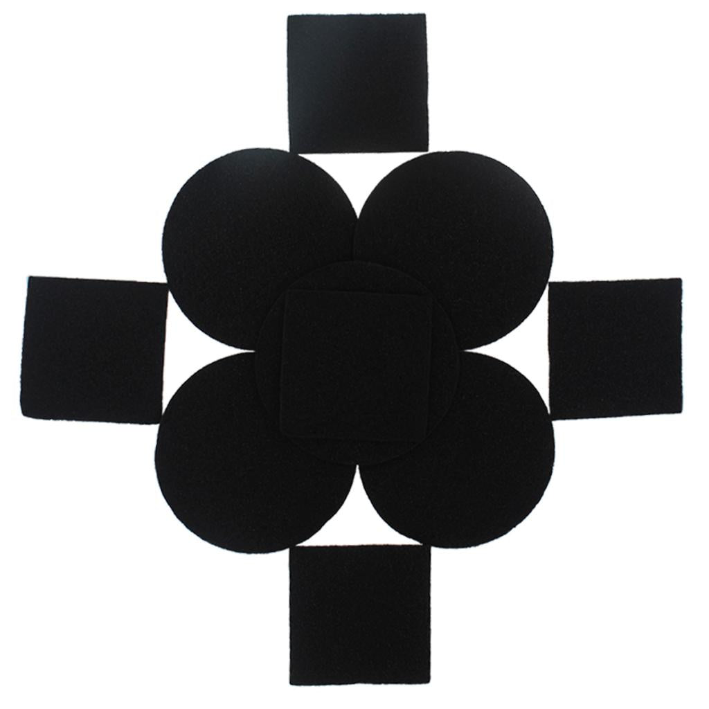 10 Pieces Activated Carbon Compost Bin Filter Refill Round and Square