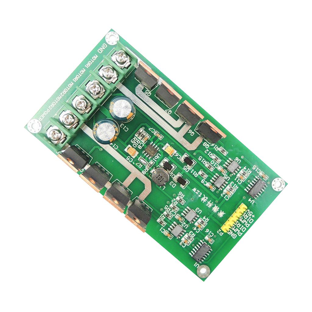 3V-36V Dual DC Motor Driver Board Module H-bridge MOSFET IRF3205 15A