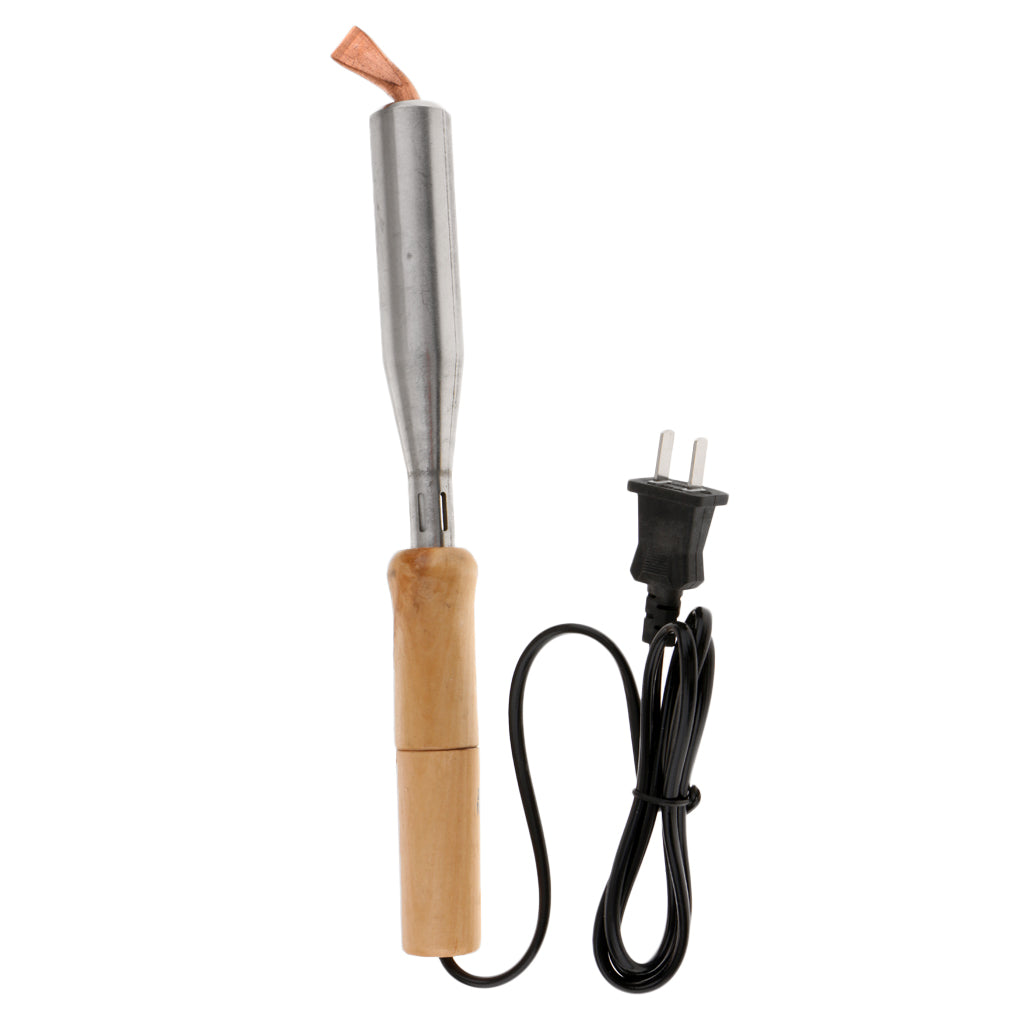 Electric Soldering Iron High Power Welding Soldering Iron Wood Handle 150W