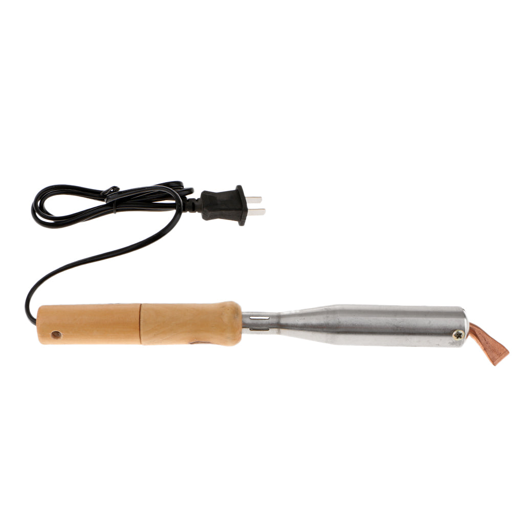 Electric Soldering Iron High Power Welding Soldering Iron Wood Handle 150W