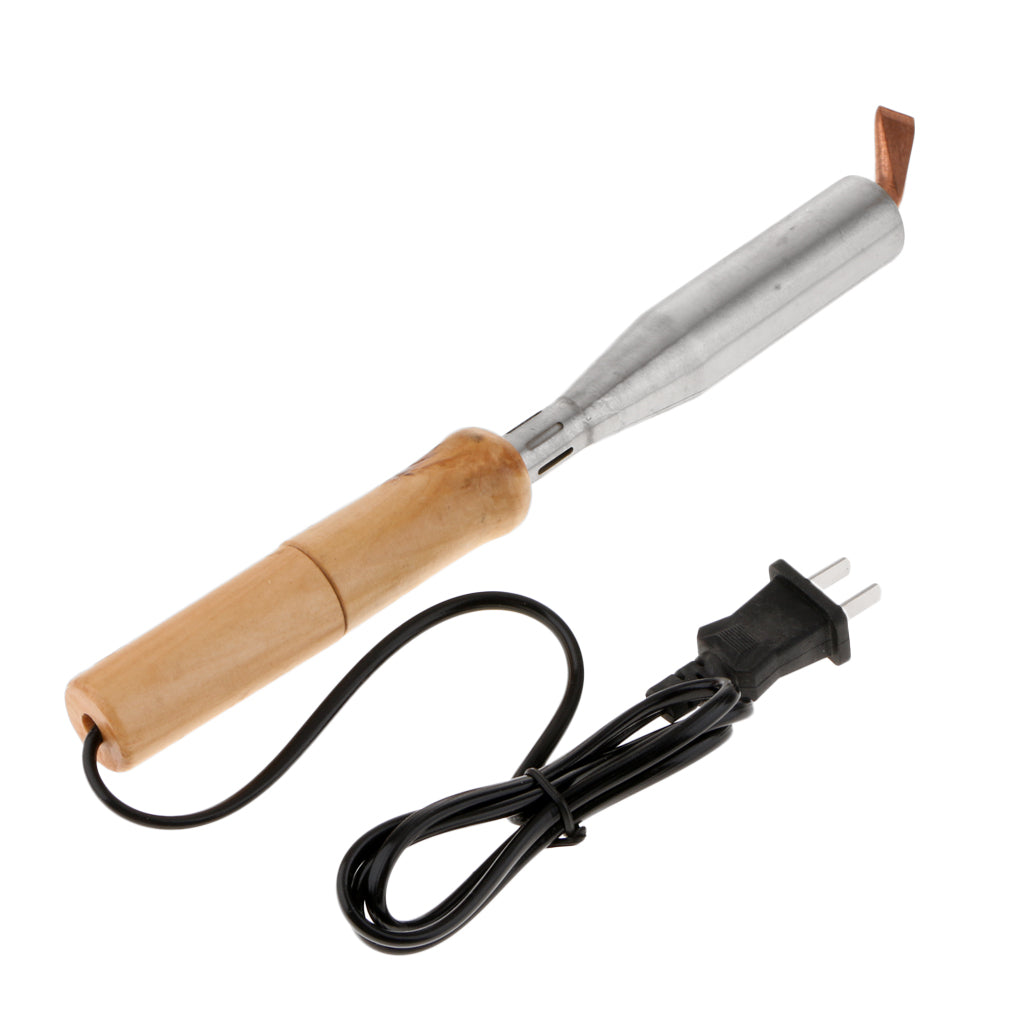 Electric Soldering Iron High Power Welding Soldering Iron Wood Handle 150W