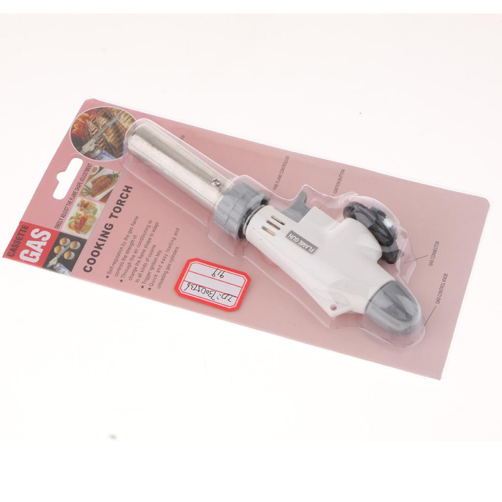 Automatic Flame Gas Torch Welding Fire Maker Lighter For Camping BBQ Picnic
