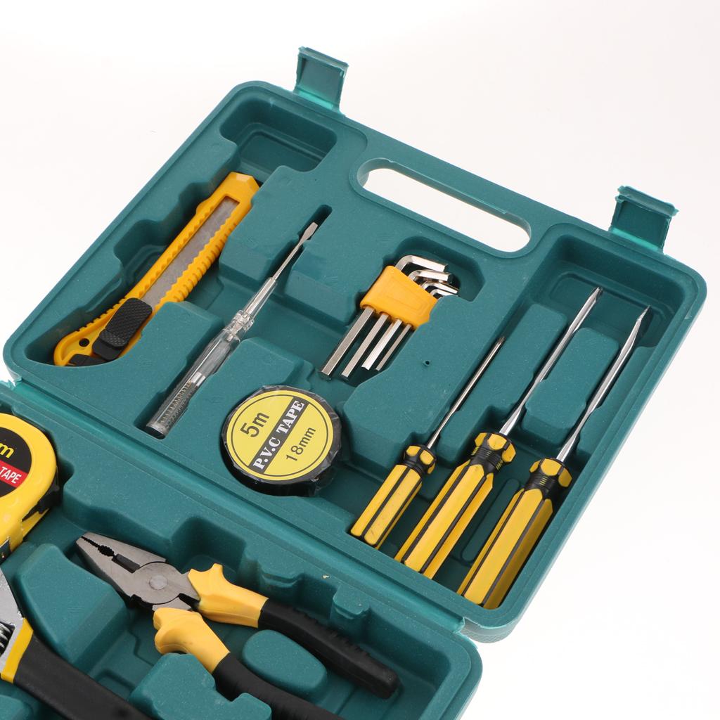 LC8016-1 Professional Mechanics Tools Kit Home Repair Tool Set with Case