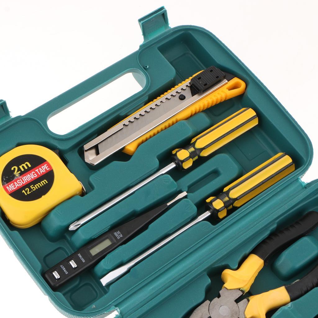 LC8009A Professional Mechanics Tools Kit Home Repair Tool Set with Case