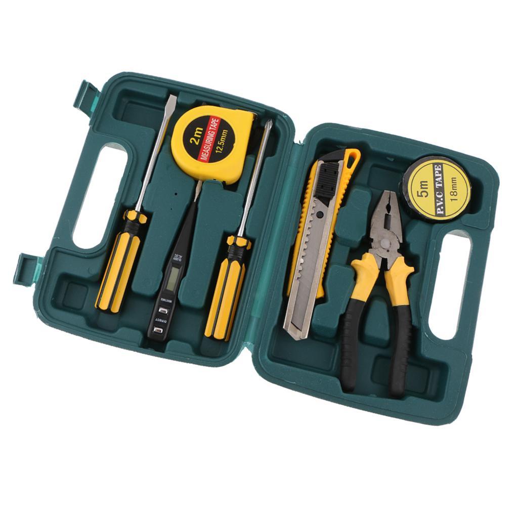 LC8008E Professional Mechanics Tools Kit Home Repair Tool Set with Case
