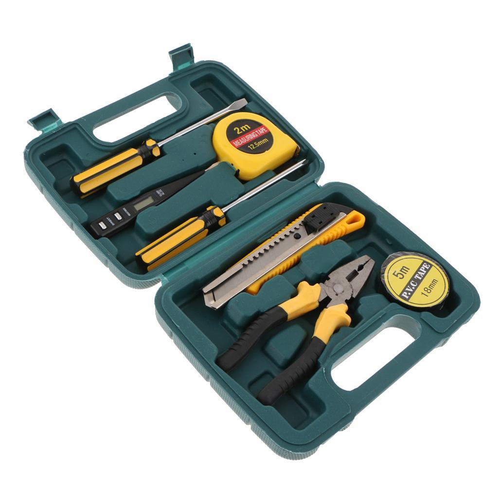 LC8008E Professional Mechanics Tools Kit Home Repair Tool Set with Case