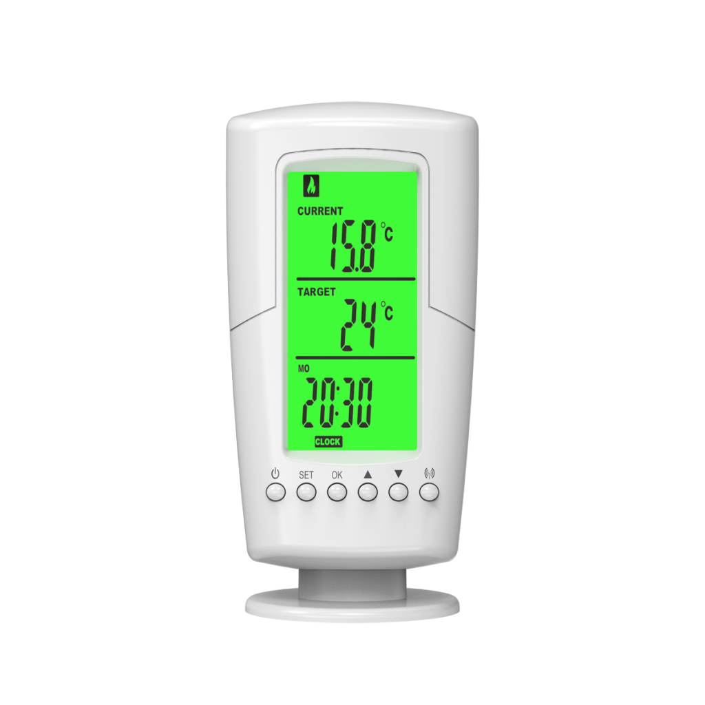 TS-2000 Programmable Wireless Thermostat Socket White LCD Home Intelligent