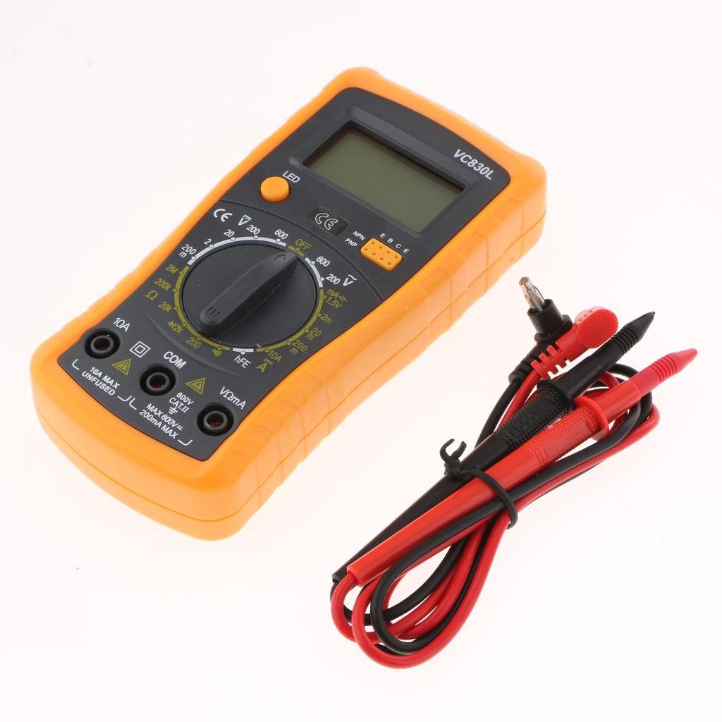 110V 60W Adjustable Temp Electric Soldering Iron Tool Kit Multimeter US Plug
