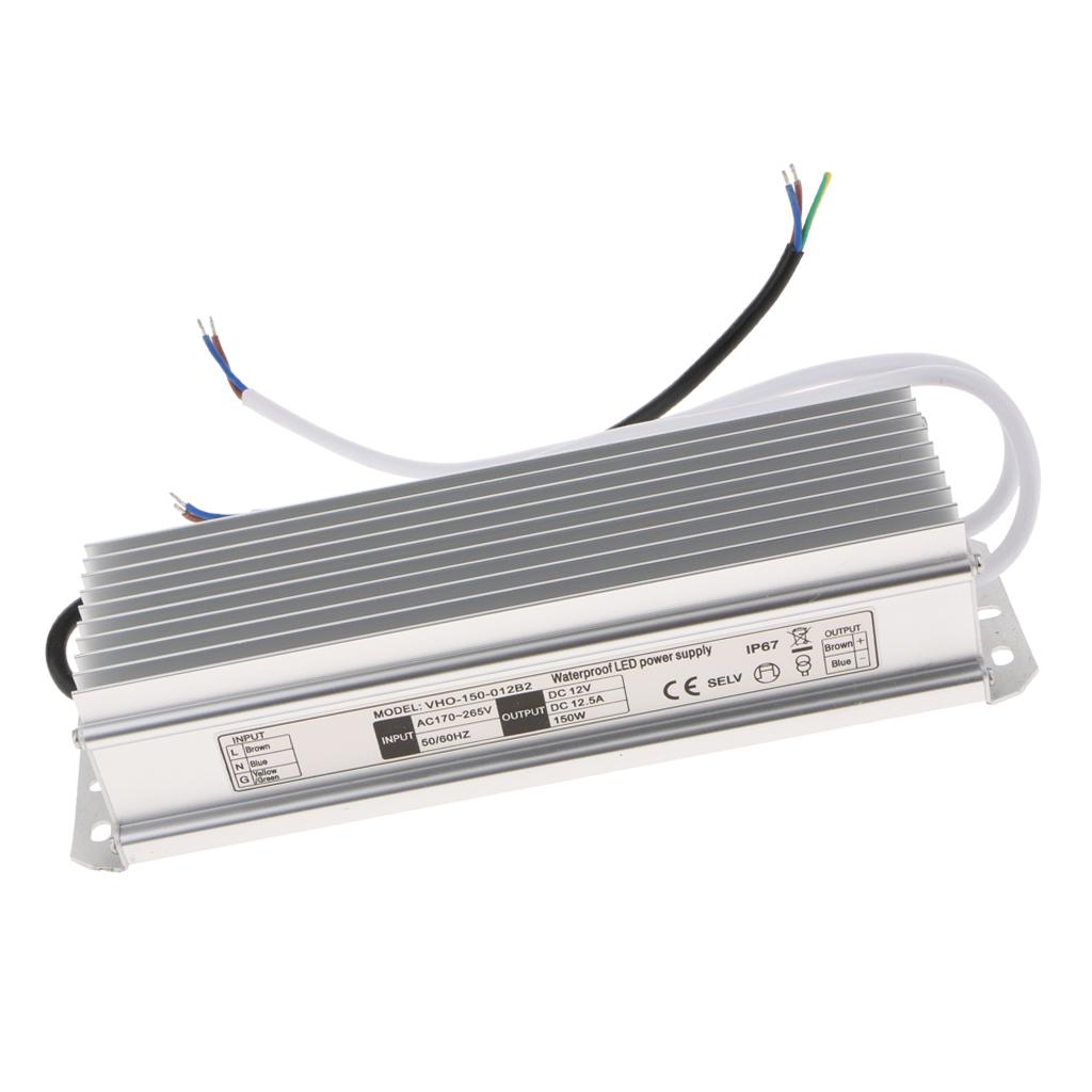 Waterproof Constant Voltage Power Supply LED Driver 150W 12V for Lamp Strips