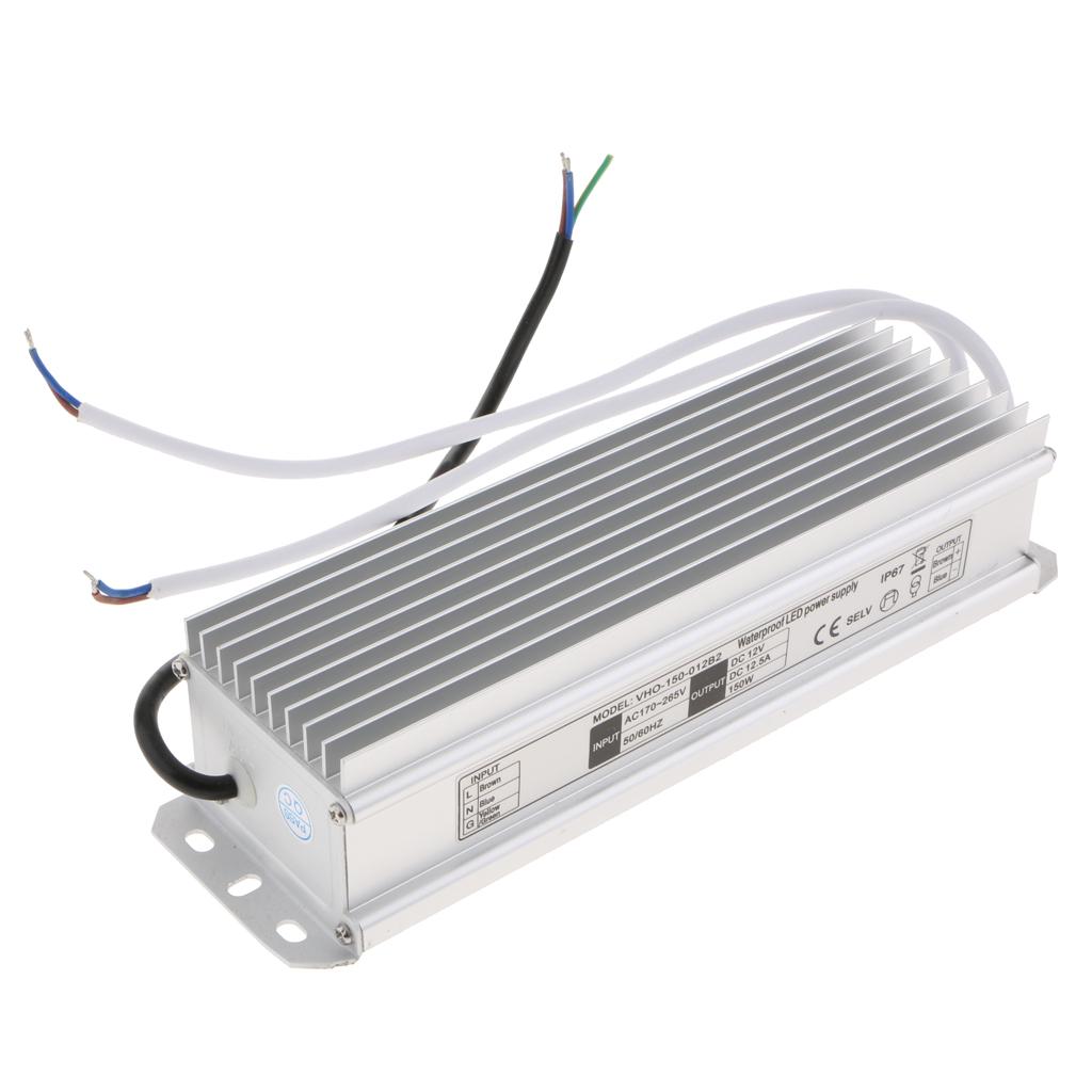 Waterproof Constant Voltage Power Supply LED Driver 150W 12V for Lamp Strips