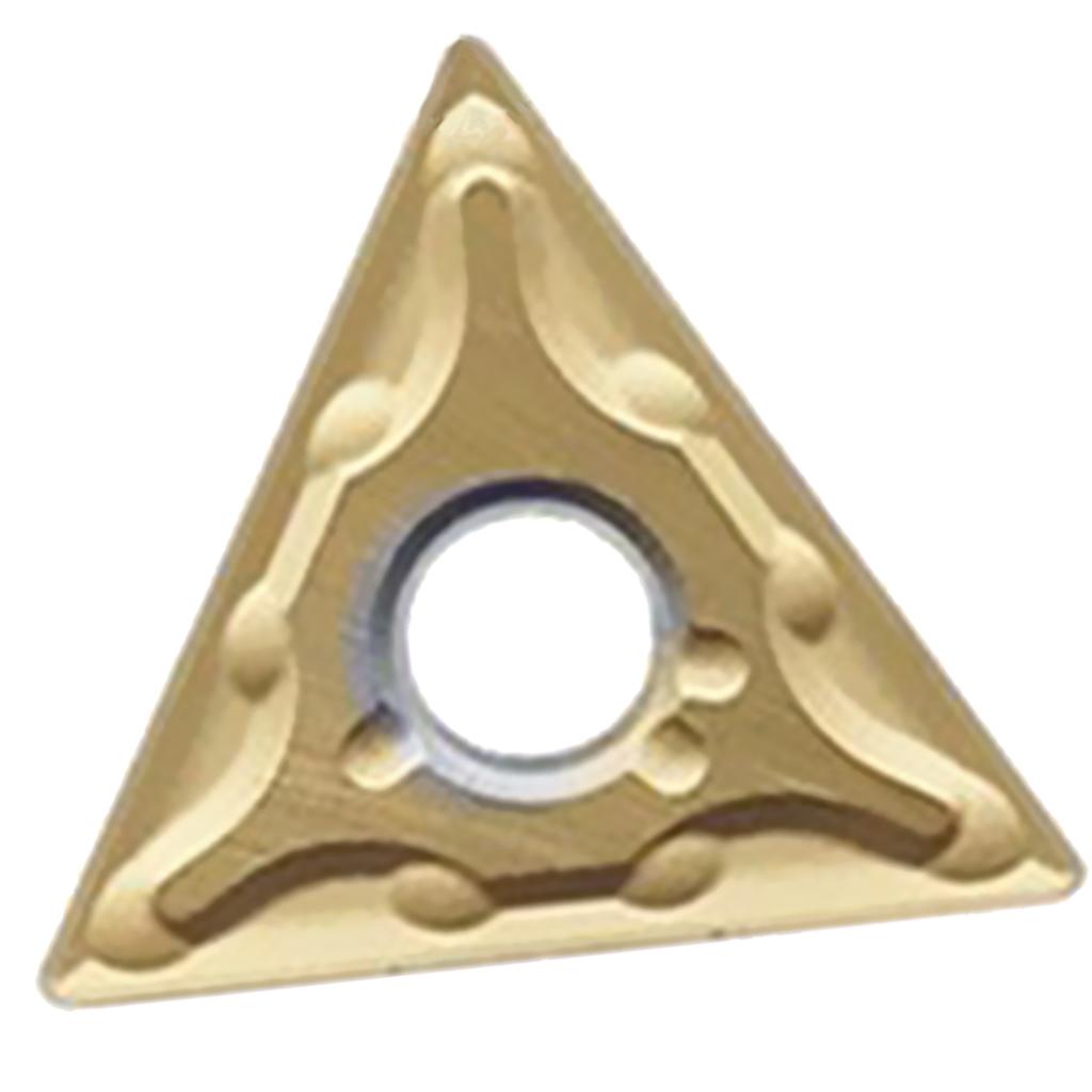 Carbide CNC milling cutter Steel parts Gold TNMG16404