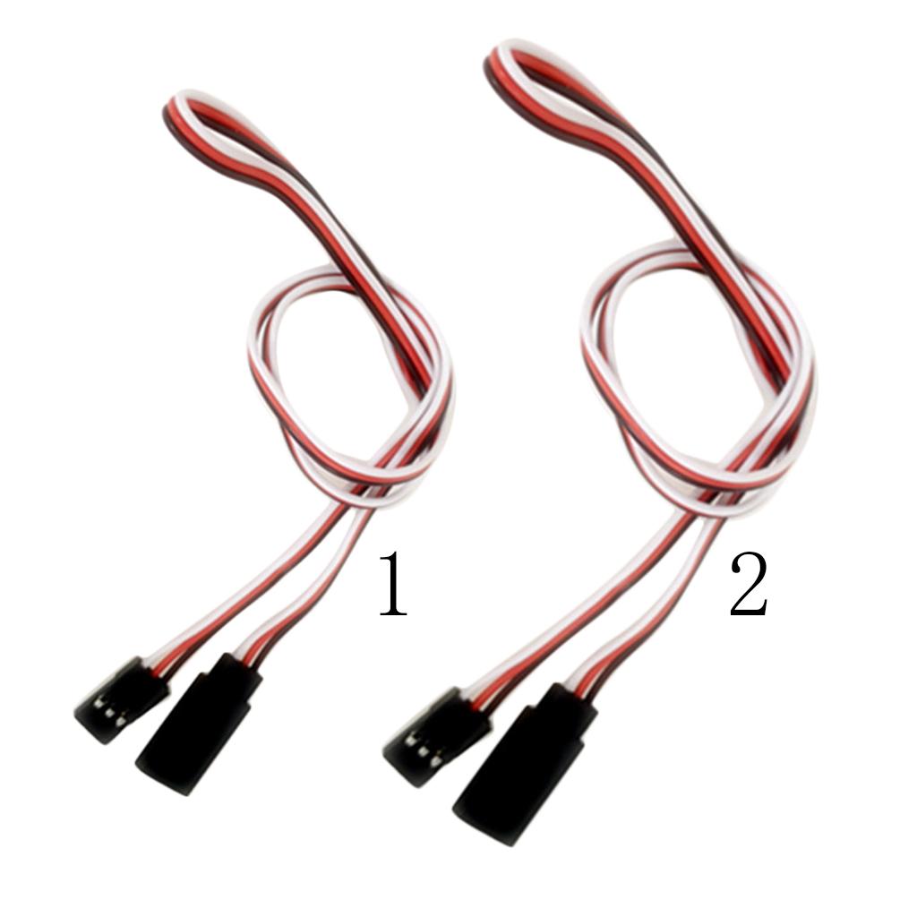 Male to Female Plug Extension Cable Wire for Futaba JR Connector Servo 300mm