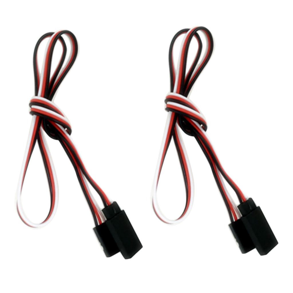 Male to Female Plug Extension Cable Wire for Futaba JR Connector Servo 300mm