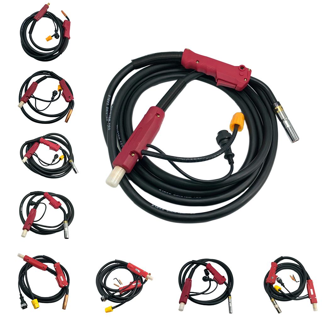 Welder Machine Welding Torch Euro Central Plug Connector Adaptor 500A 3M