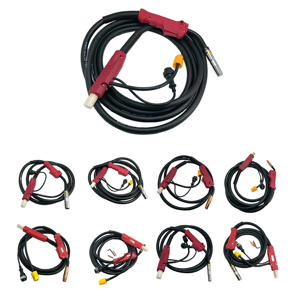 Welder Machine Welding Torch Euro Central Plug Connector Adaptor 500A 3M