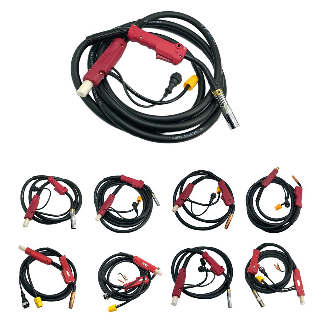 Welder Machine Welding Torch Euro Central Plug Connector Adaptor 500A 3M