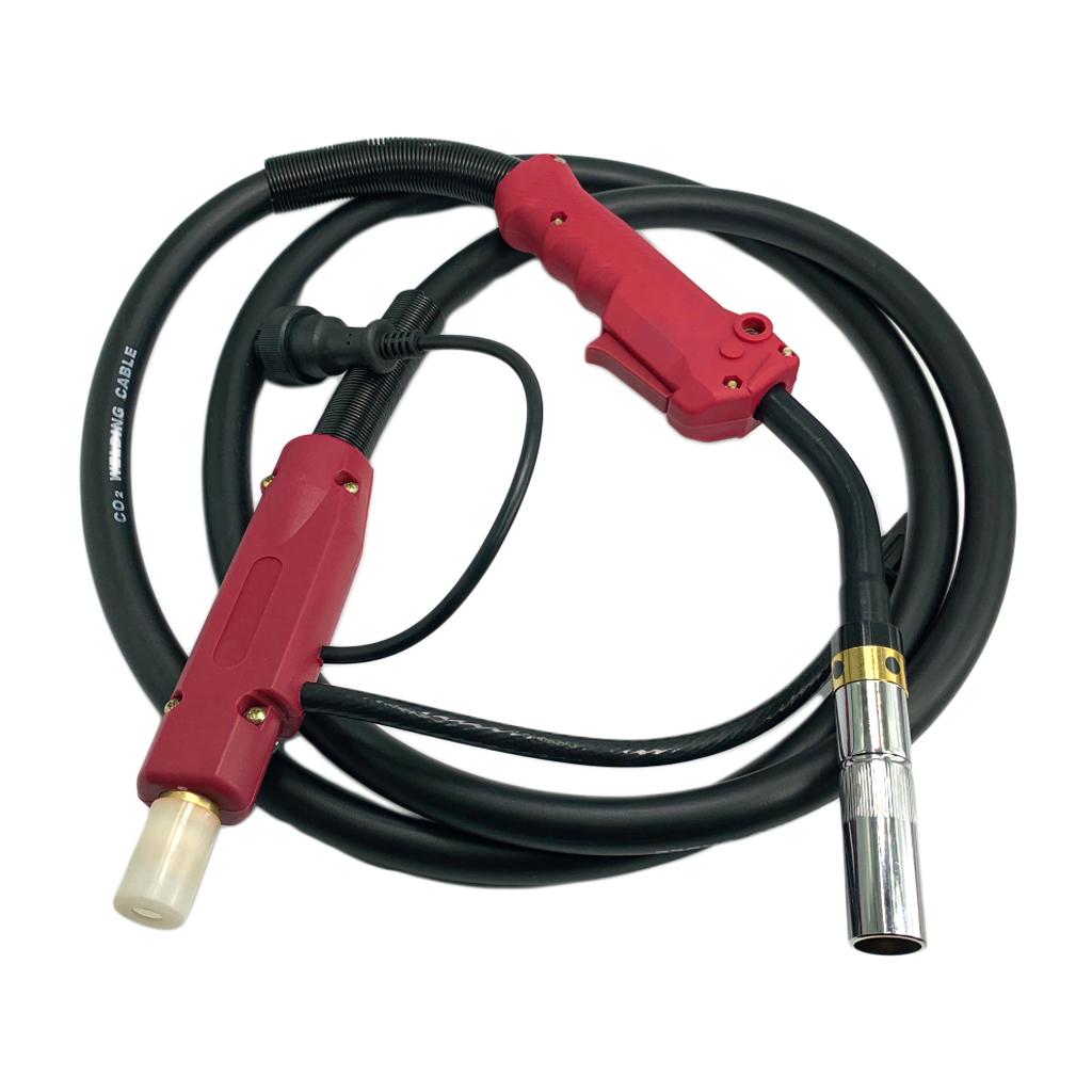 Welder Machine Welding Torch Euro Central Plug Connector Adaptor 500A 3M