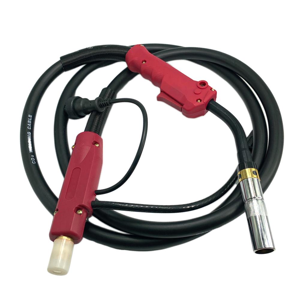 Welder Machine Welding Torch Euro Central Plug Connector Adaptor 500A 3M