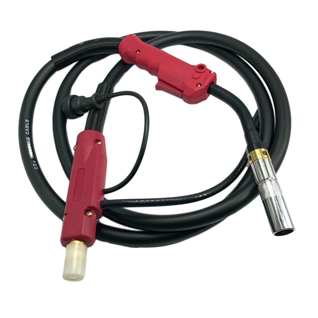 Welder Machine Welding Torch Euro Central Plug Connector Adaptor 500A 3M