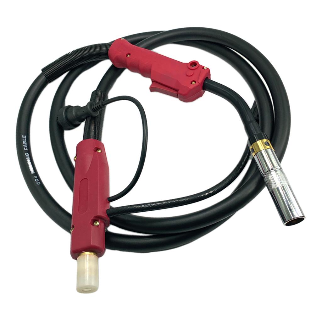 Welder Machine Welding Torch Euro Central Plug Connector Adaptor 500A 3M