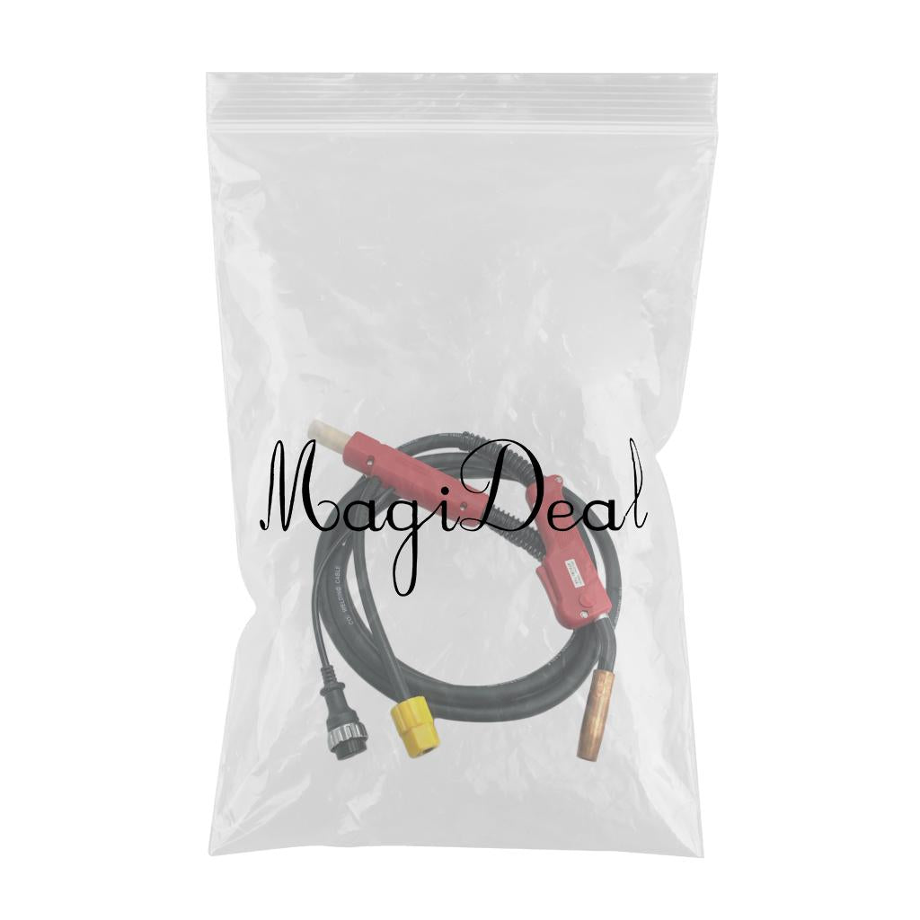 Welder Machine Welding Torch Euro Central Plug Connector Adaptor 180A 3M