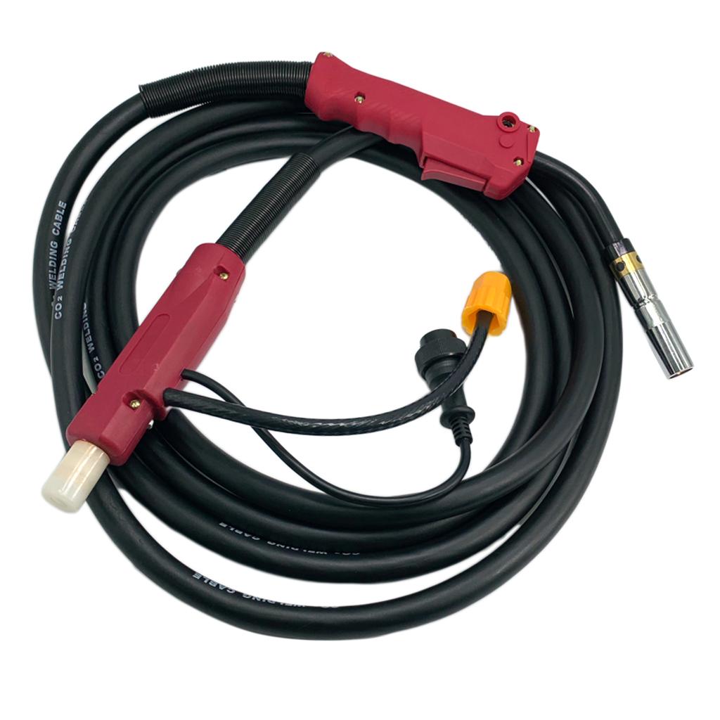 Welder Machine Welding Torch Euro Central Plug Connector Adaptor 350A 5M