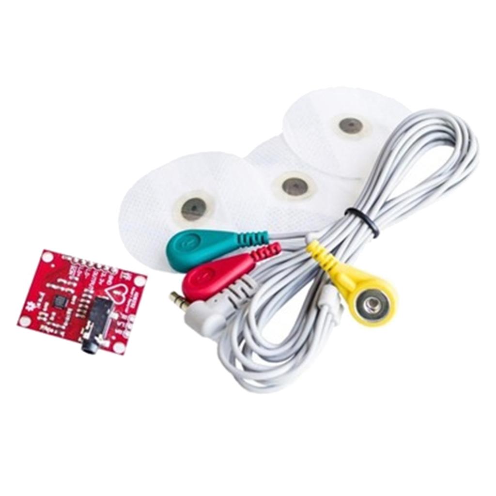 AD8232 ECG Module Heart Monitor Measurement Sensor Pulse Signal Board Set