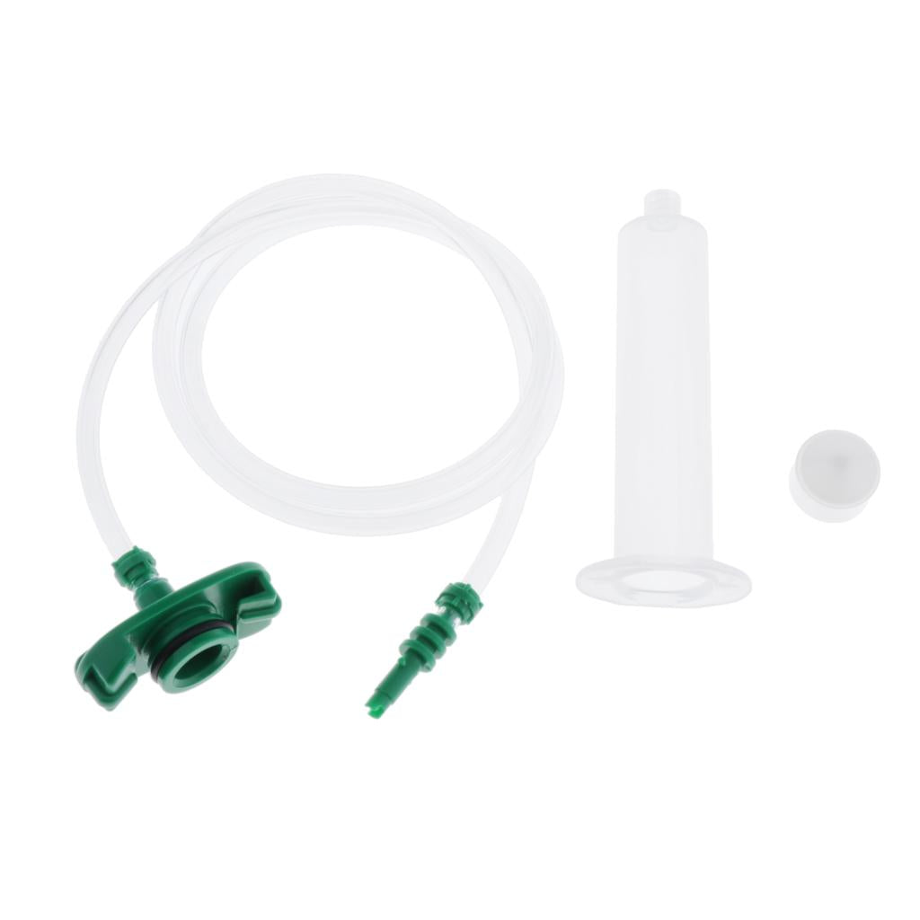 Plastic Air Tubing Glue Dispenser Syringe Adapter 10CC