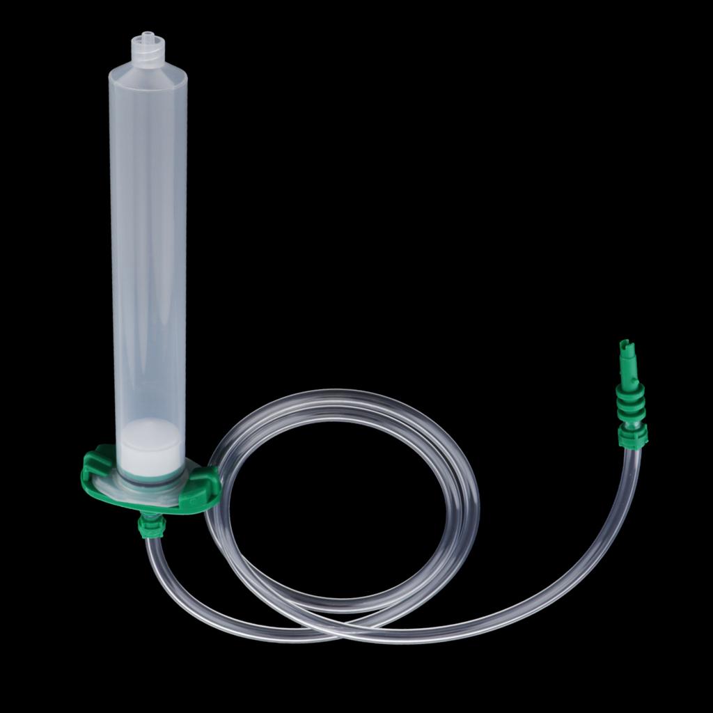 Plastic Air Tubing Glue Dispenser Syringe Adapter 10CC