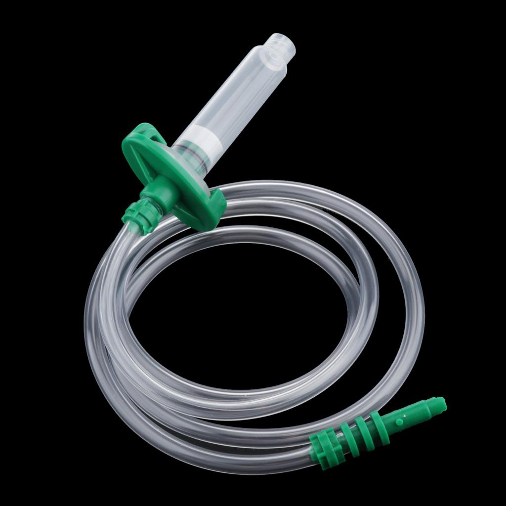 Plastic Air Tubing Glue Dispenser Syringe Adapter 55CC