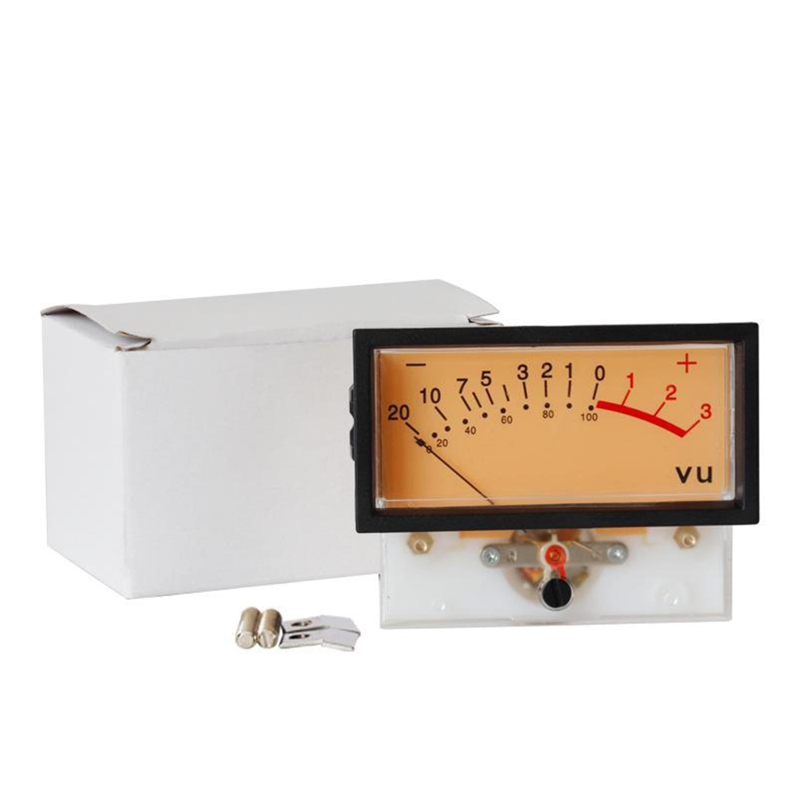 2pcs TN-73 VU Meter Power Amplifiers DB Level Header Audio Meter Chassis