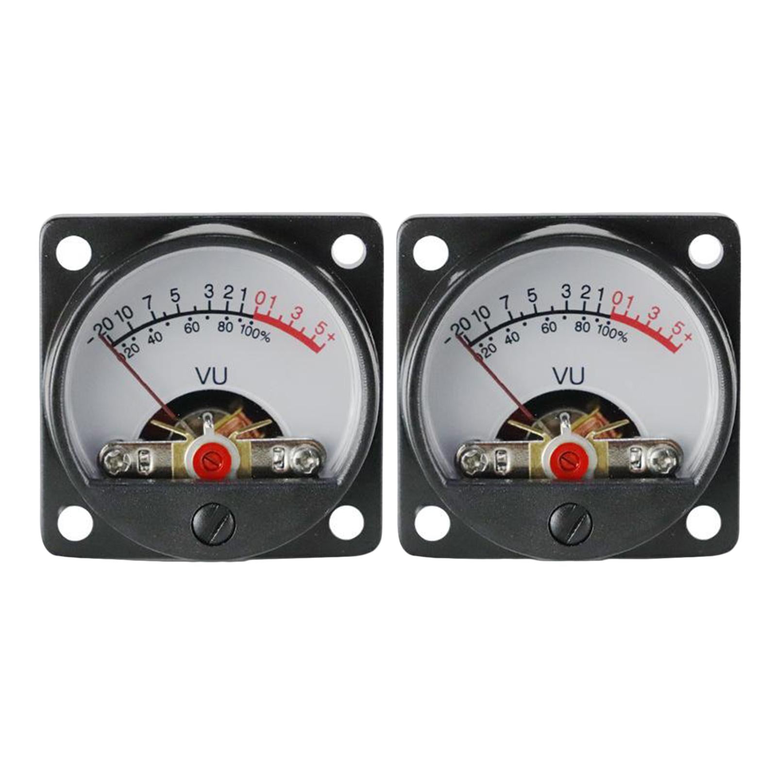 TR-35W High Precision Dual Panel VU Meter VU Audio Level Amp with Back Light