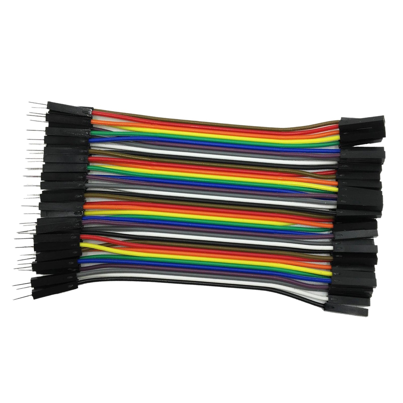 Dupont Jumper Wire Breadboard Jumper Wire Assorted Kit 40pcs M to F 10cm