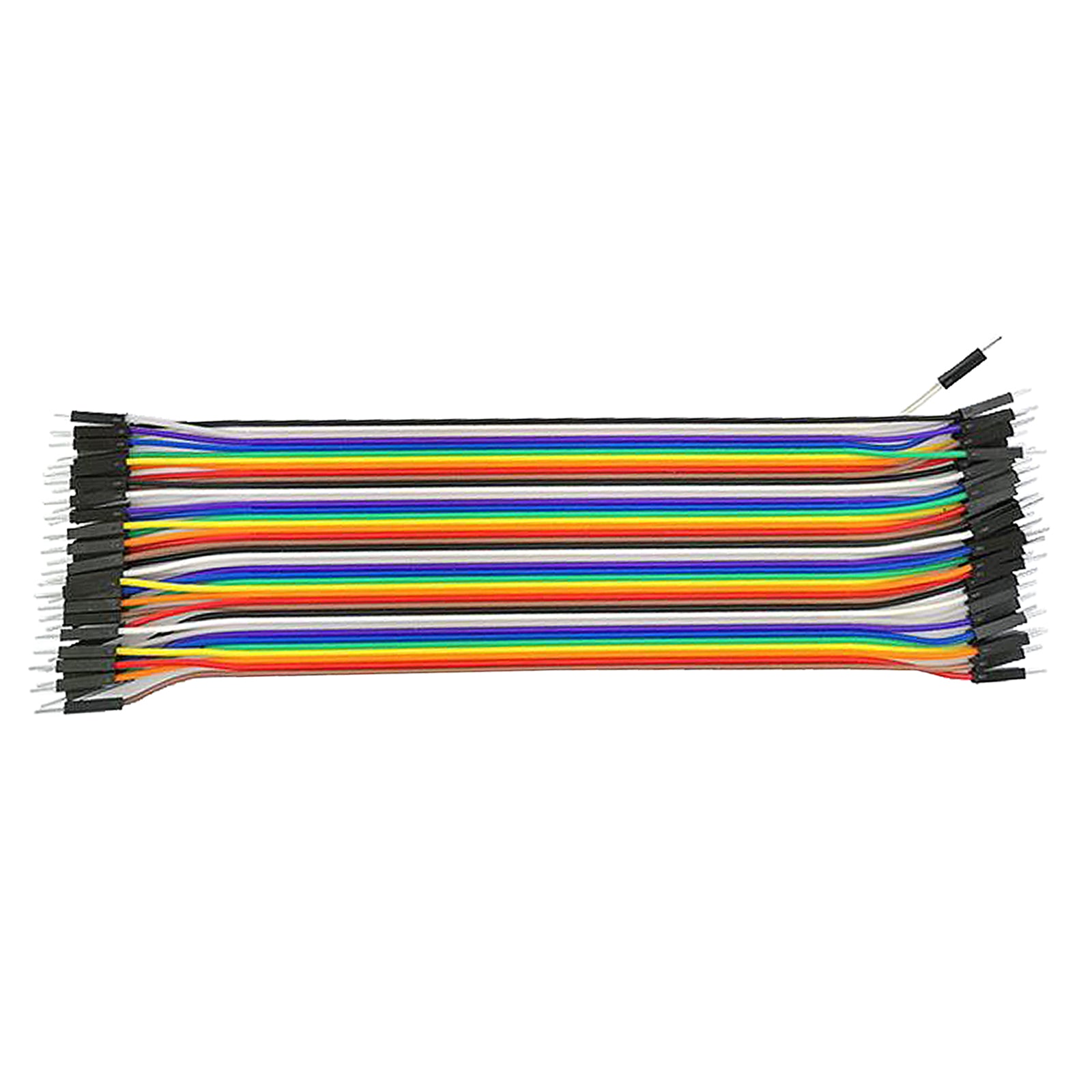 Dupont Jumper Wire Breadboard Jumper Wire Assorted Kit 40pcs F to F 10cm