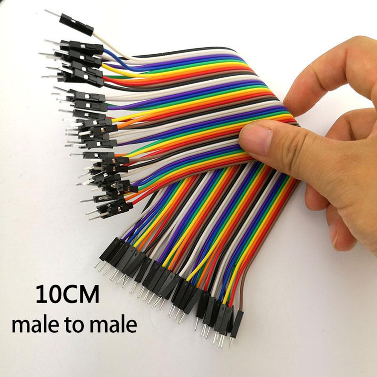 Dupont Jumper Wire Breadboard Jumper Wire Assorted Kit 40pcs F to F 10cm