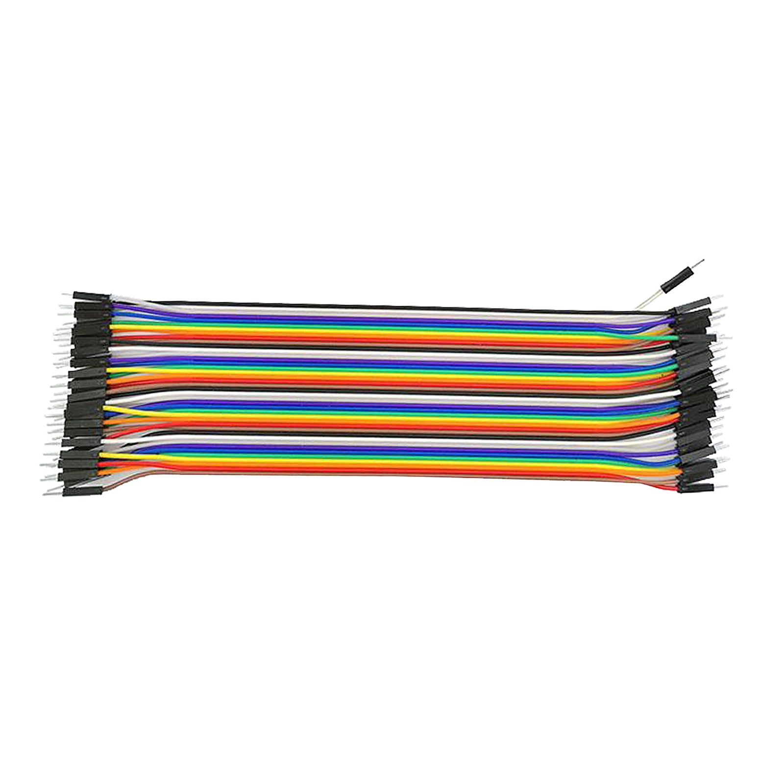 Dupont Jumper Wire Breadboard Jumper Wire Assorted Kit 40pcs F to F 20cm
