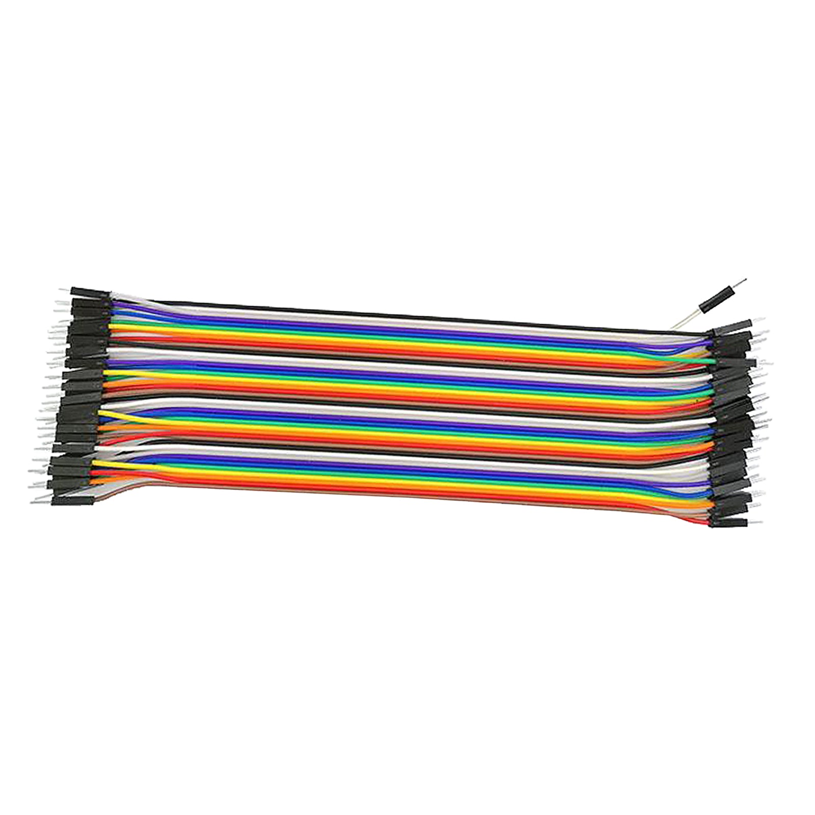 Dupont Jumper Wire Breadboard Jumper Wire Assorted Kit 40pcs F to F 20cm