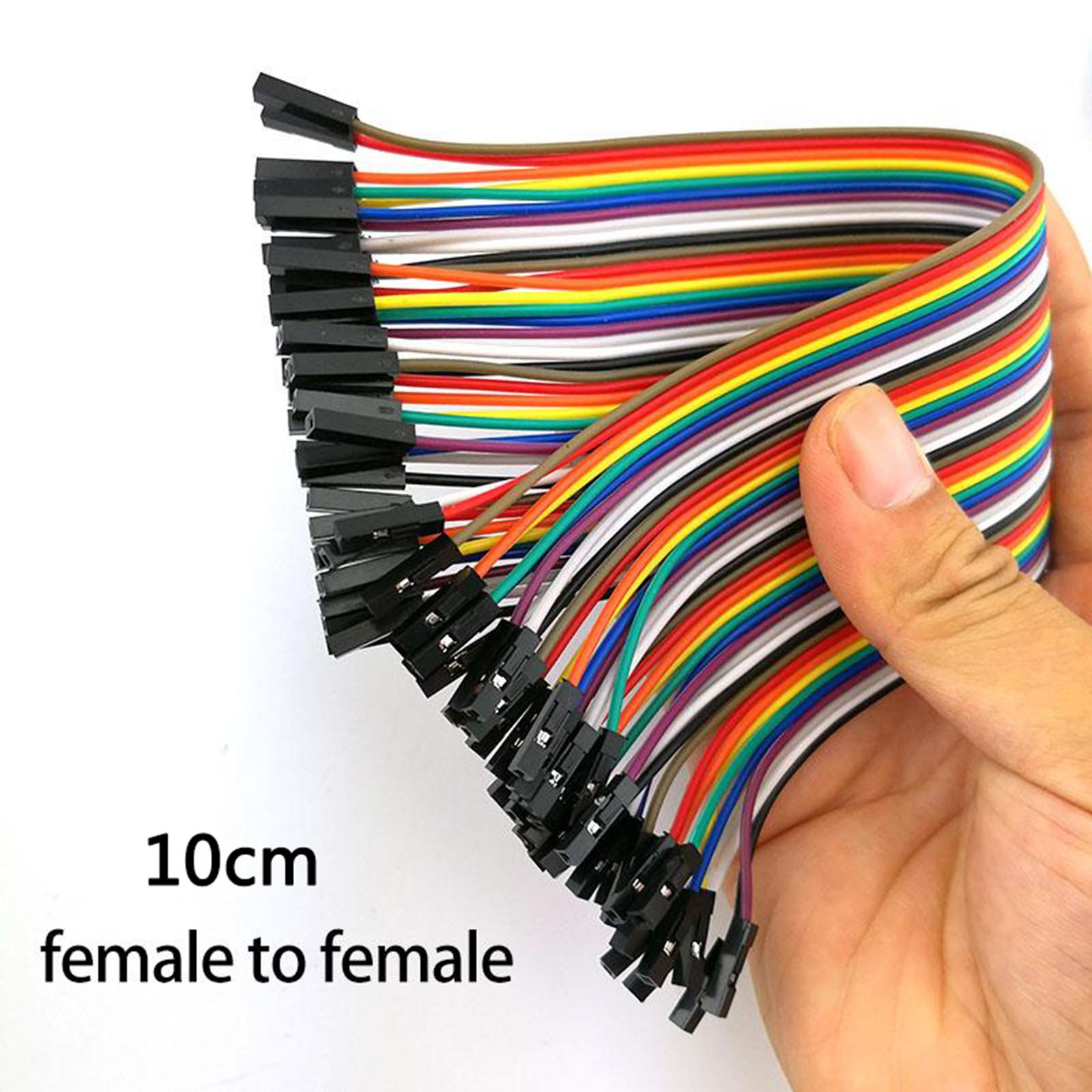 Dupont Jumper Wire Breadboard Jumper Wire Assorted Kit 40pcs M to M 10cm