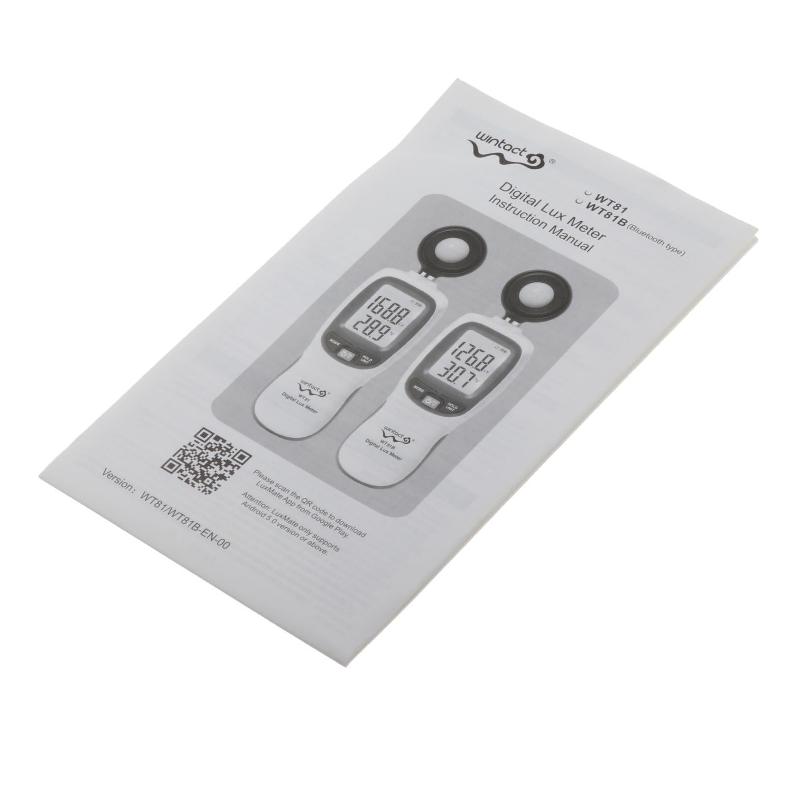 High Precision Digital Illuminance Meter Handheld Light Tester Lux Meter