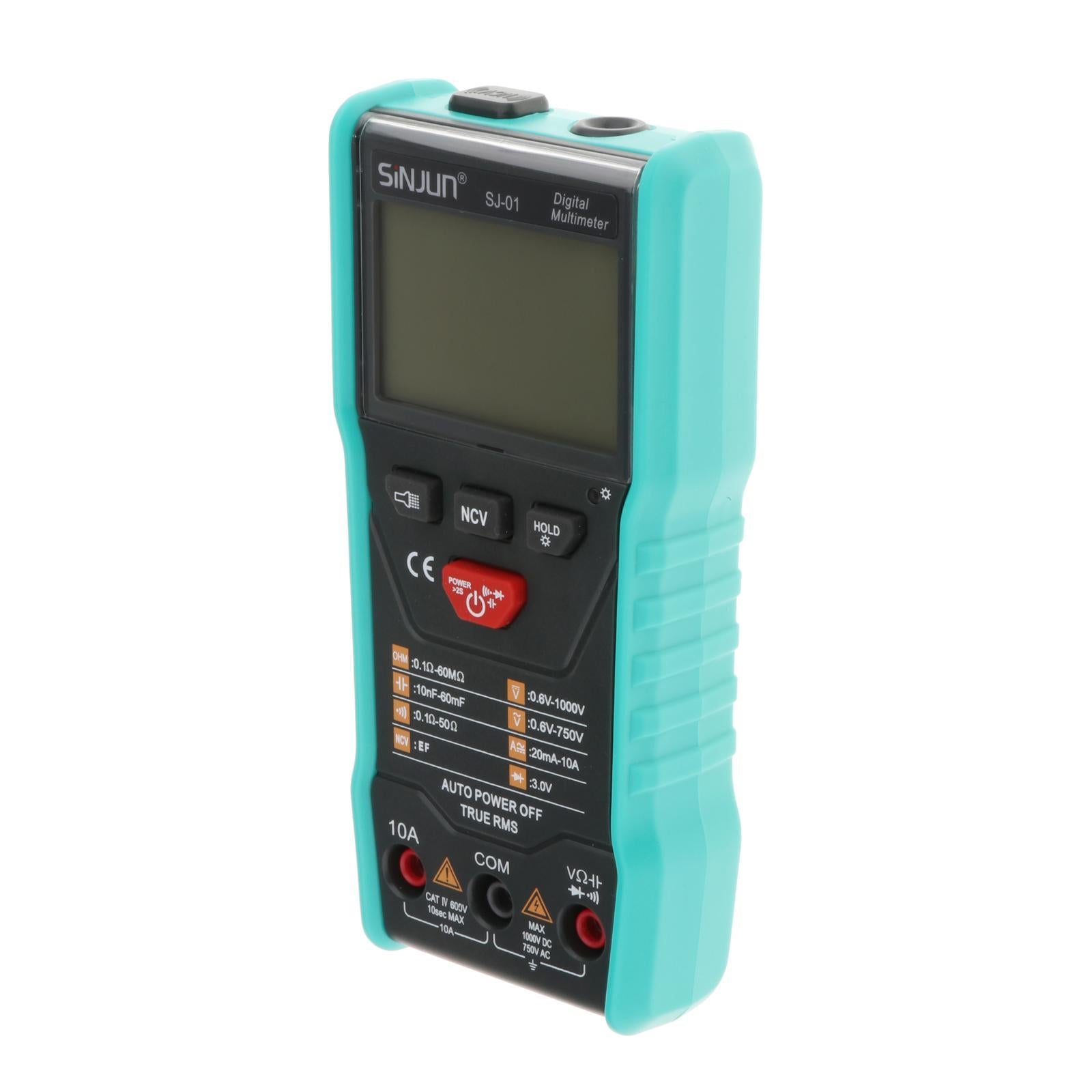 Backlight Digital LCD Multimeter Ammeter AC DC Voltage Ohmmeter Tester Meter