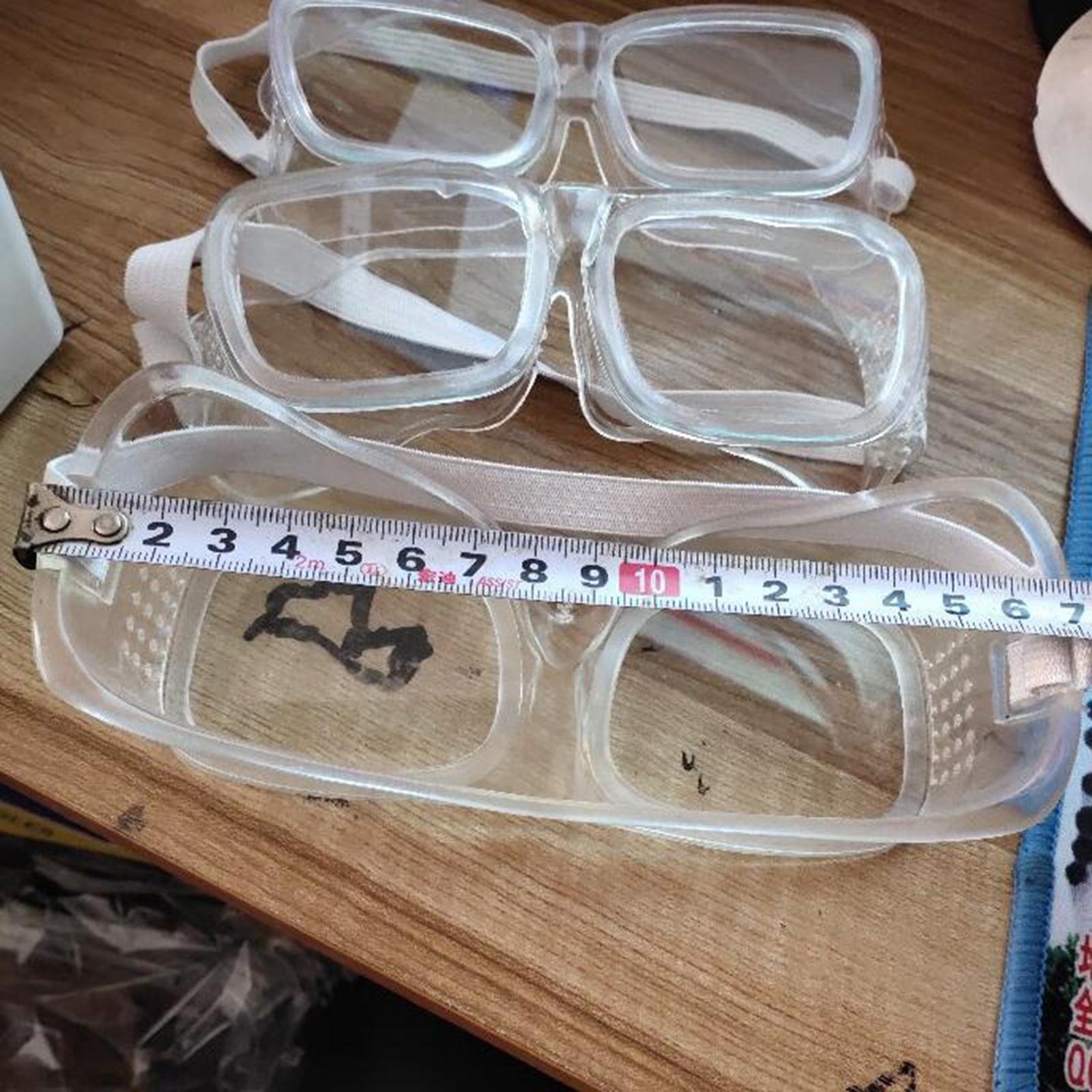 Safety Glasses Clear Anti-Fog High Impact Resistance for Lab Chemical L