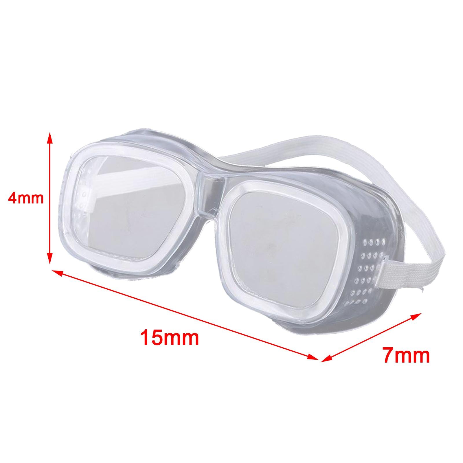 Safety Glasses Clear Anti-Fog High Impact Resistance for Lab Chemical M