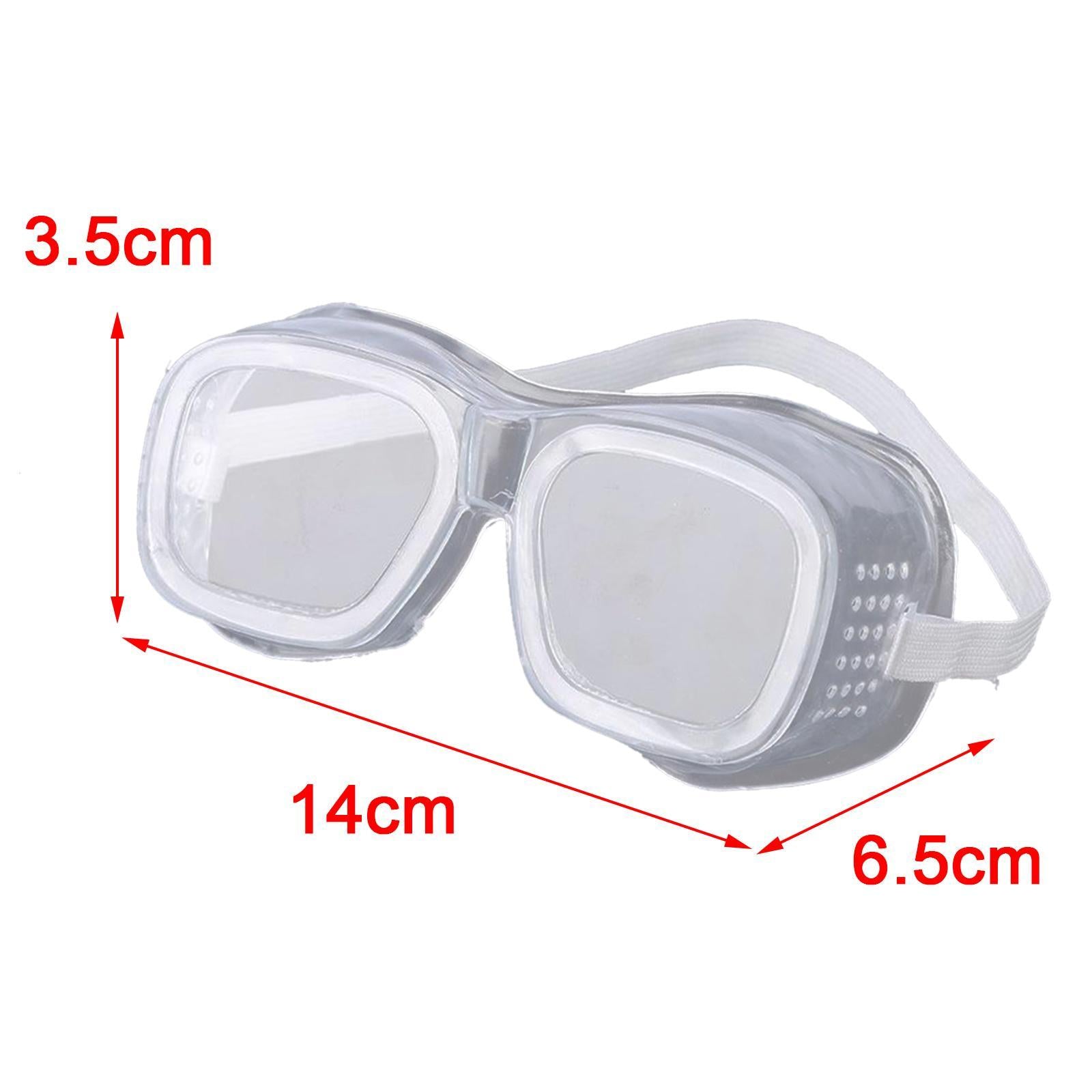 Safety Glasses Clear Anti-Fog High Impact Resistance for Lab Chemical S