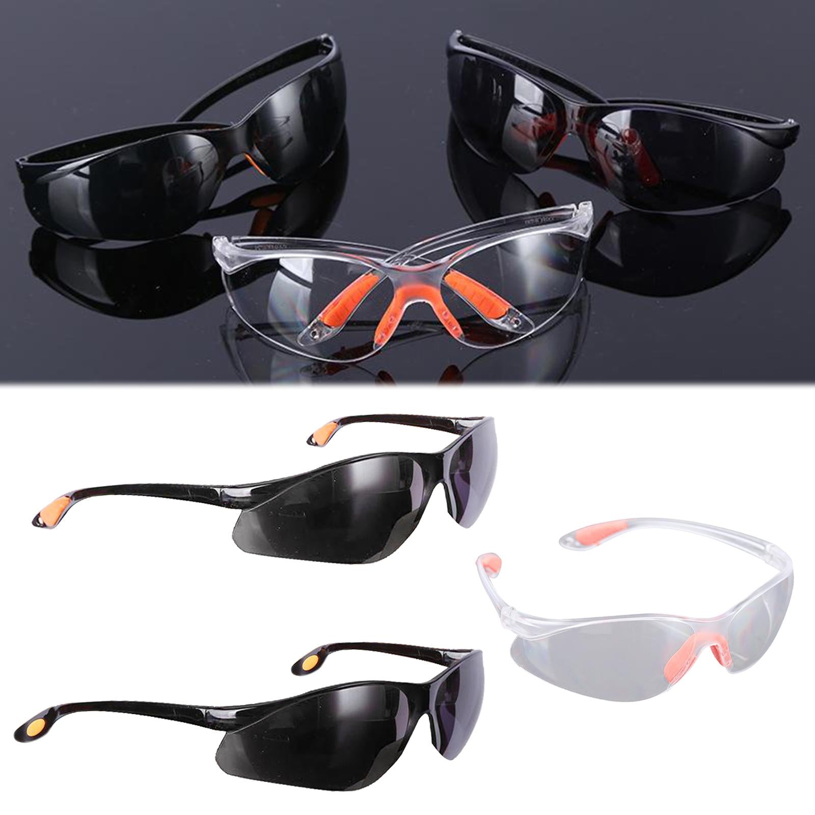 Clear Safety Glasses Work Goggles Perfect Eye Protection for Women Men White